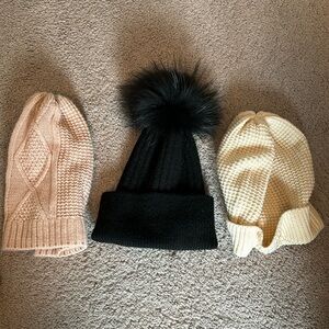 Three Winter Hats Toques
